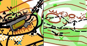 Kalenderberg, Niederösterreich, Orientierungslaufkarte